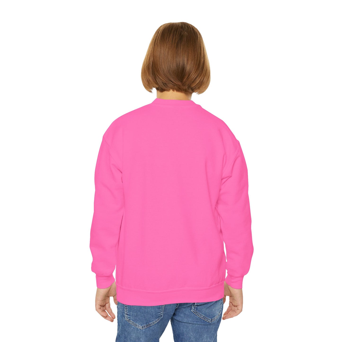 💚🩷Wicked Musical Youth Crewneck Sweatshirt — Elphaba & Glinda Graphic