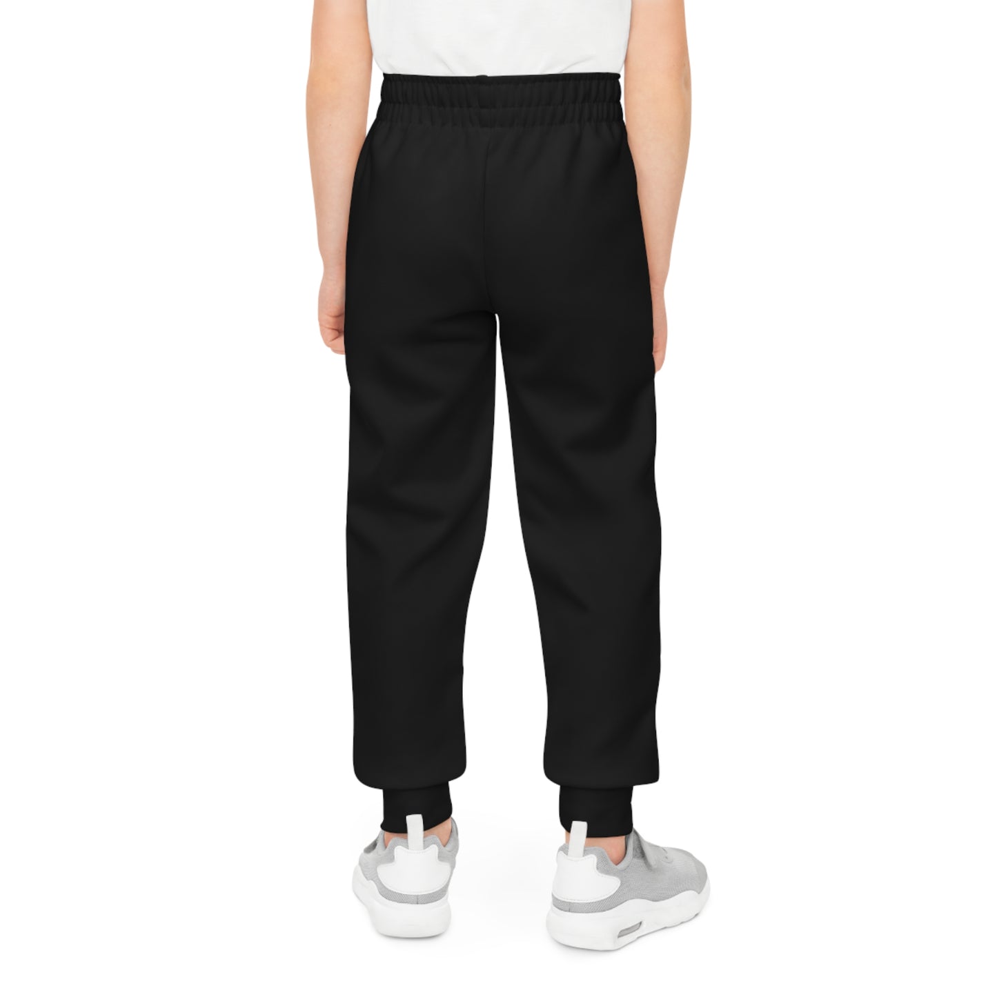Kids Black Joggers "Game on" Graphic design