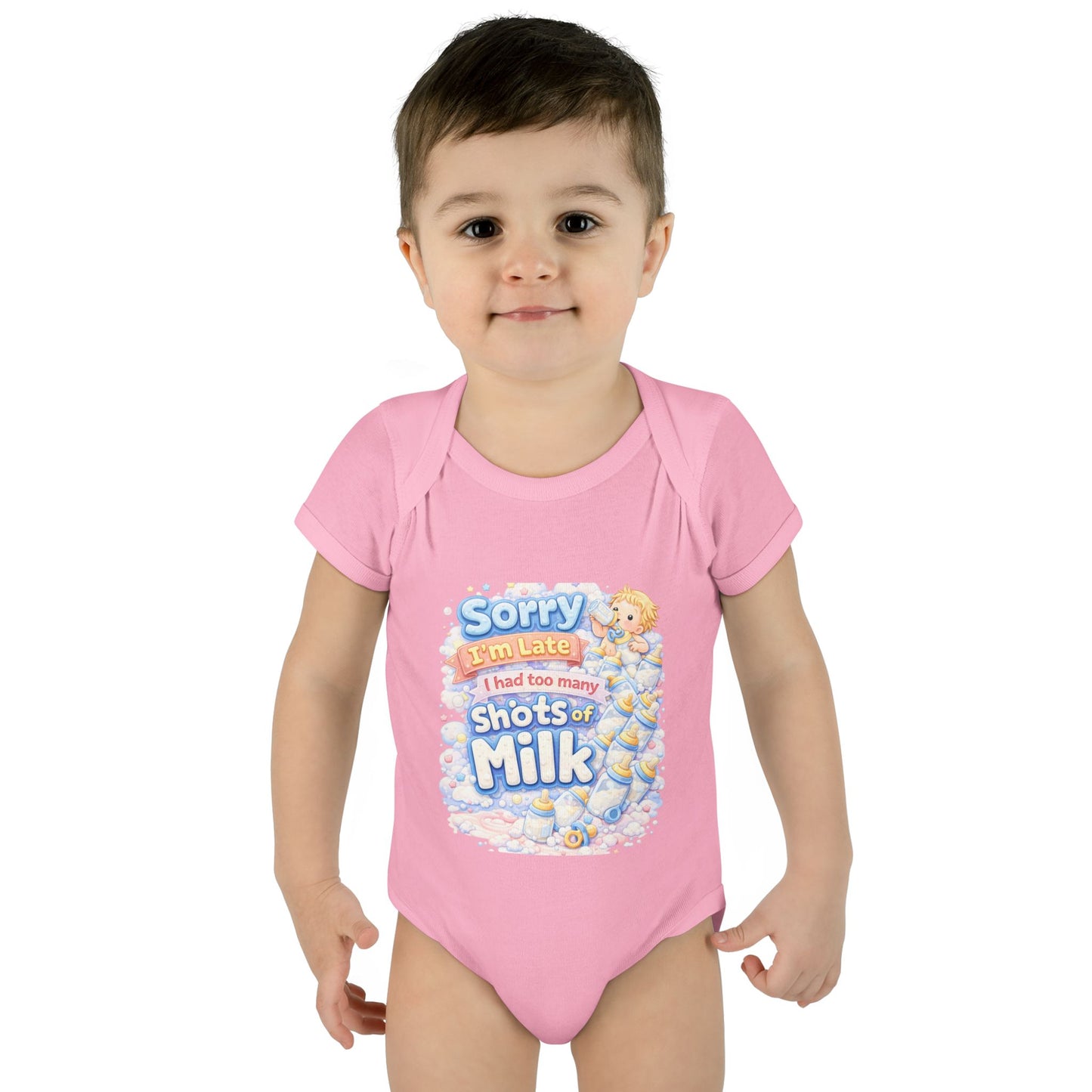 Sorry I’m late -Infant Bodysuit