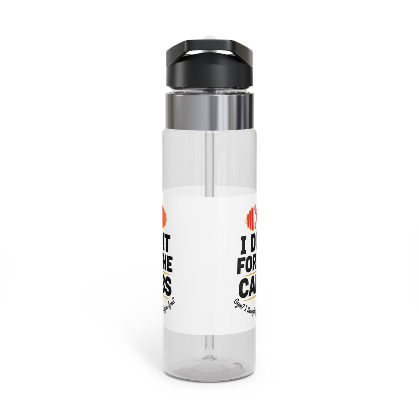 Sport Bottle — “I Do It For The Carbs” Fitness Water Bottle