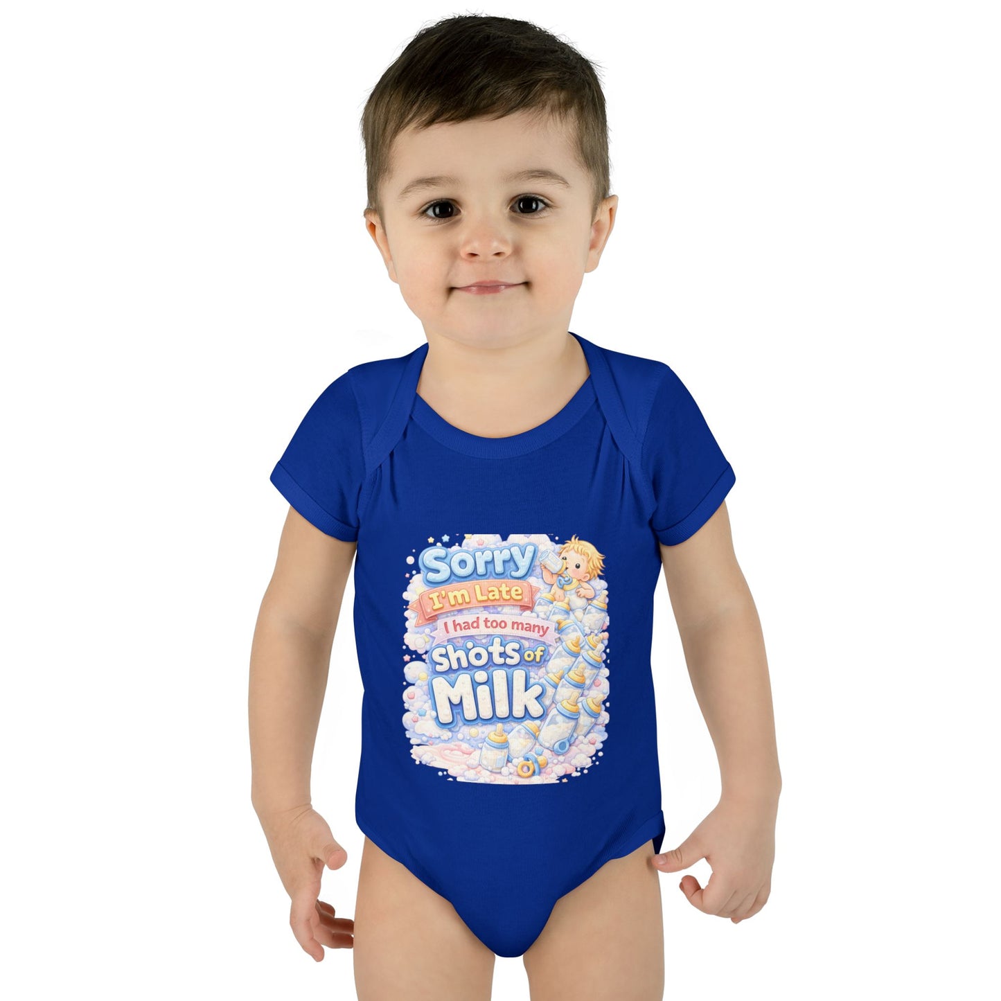 Sorry I’m late -Infant Bodysuit