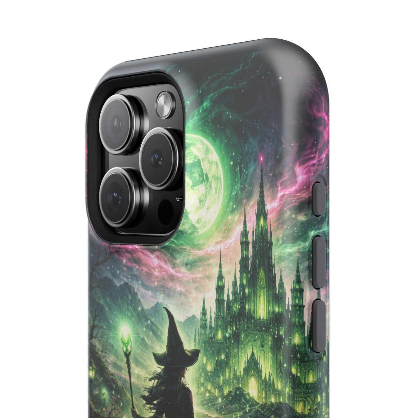 Witchy Moonlight Phone Case — Impact-Resistant Magical Witch Design