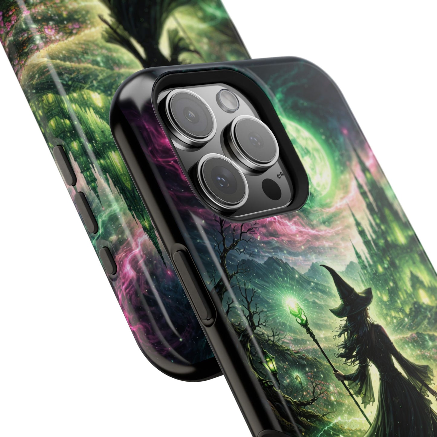 Witchy Moonlight Phone Case — Impact-Resistant Magical Witch Design