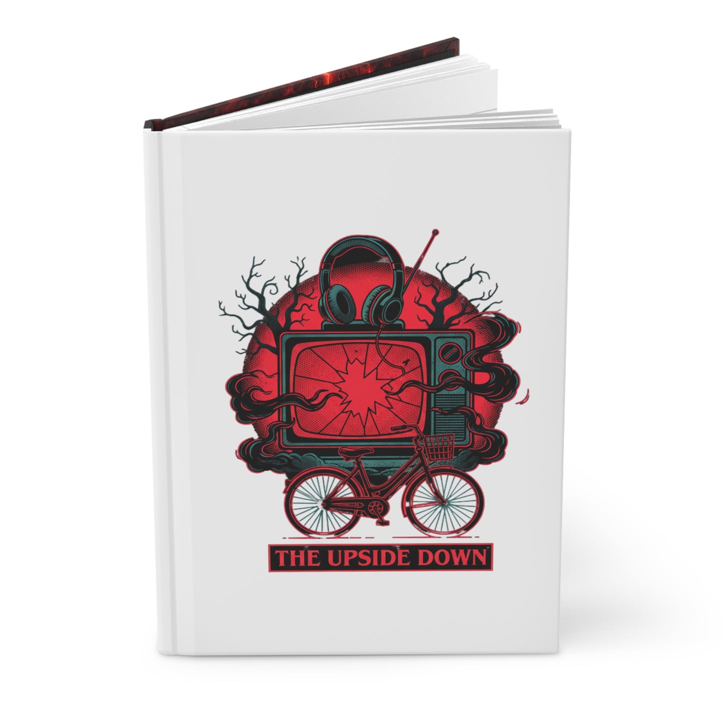 Copy of Copy of Stranger Things Hardcover Journal — Retro Sci‑Fi Poster Notebook