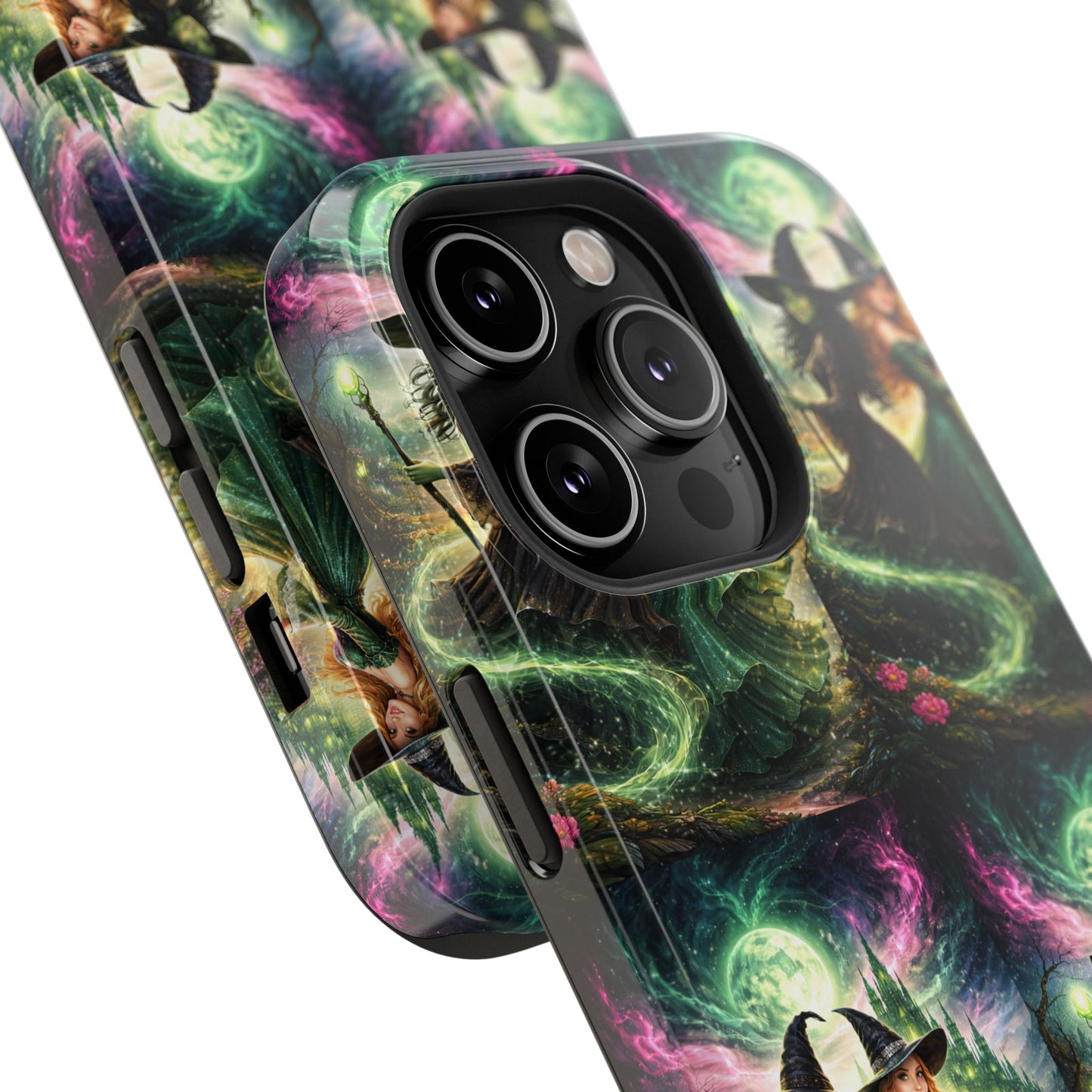 Witchy Moonlight Phone Case — Impact-Resistant Magical Witch Design