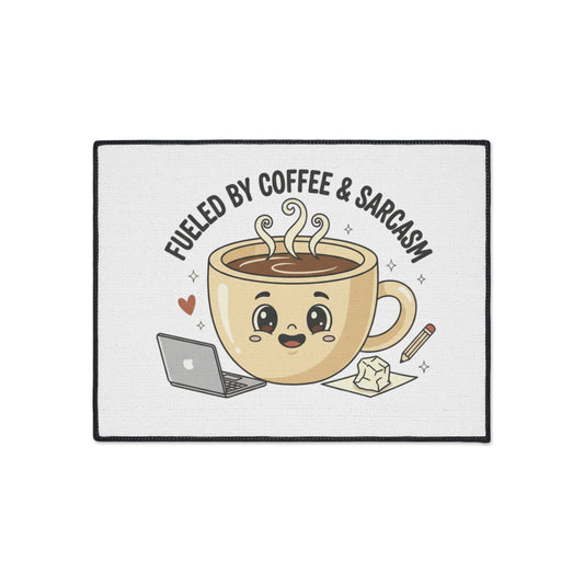 Nonchalant Text,  Welcome Rug- Home Decor Rug