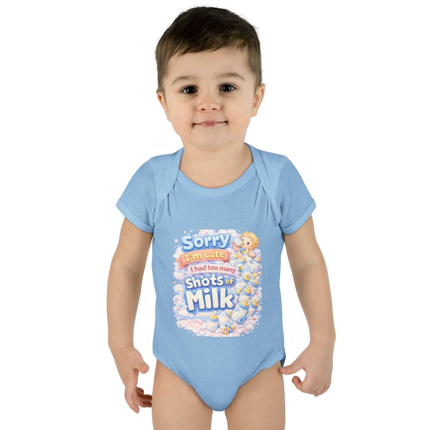 Sorry I’m late -Infant Bodysuit