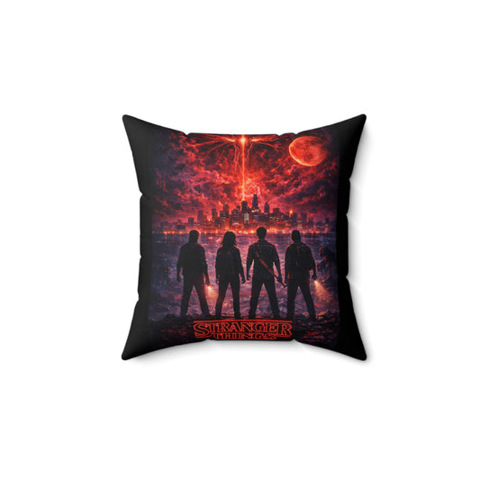 Stranger Things–Inspired Throw Pillow – Retro Sci-Fi Vibes from the Upside Down