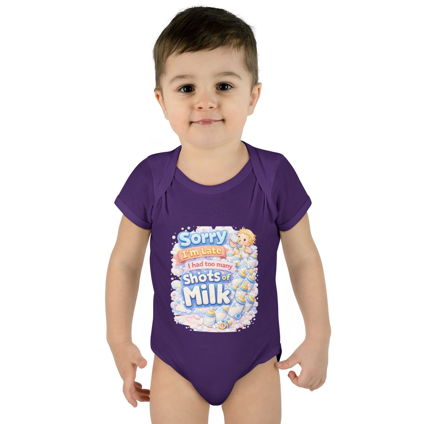 Sorry I’m late -Infant Bodysuit