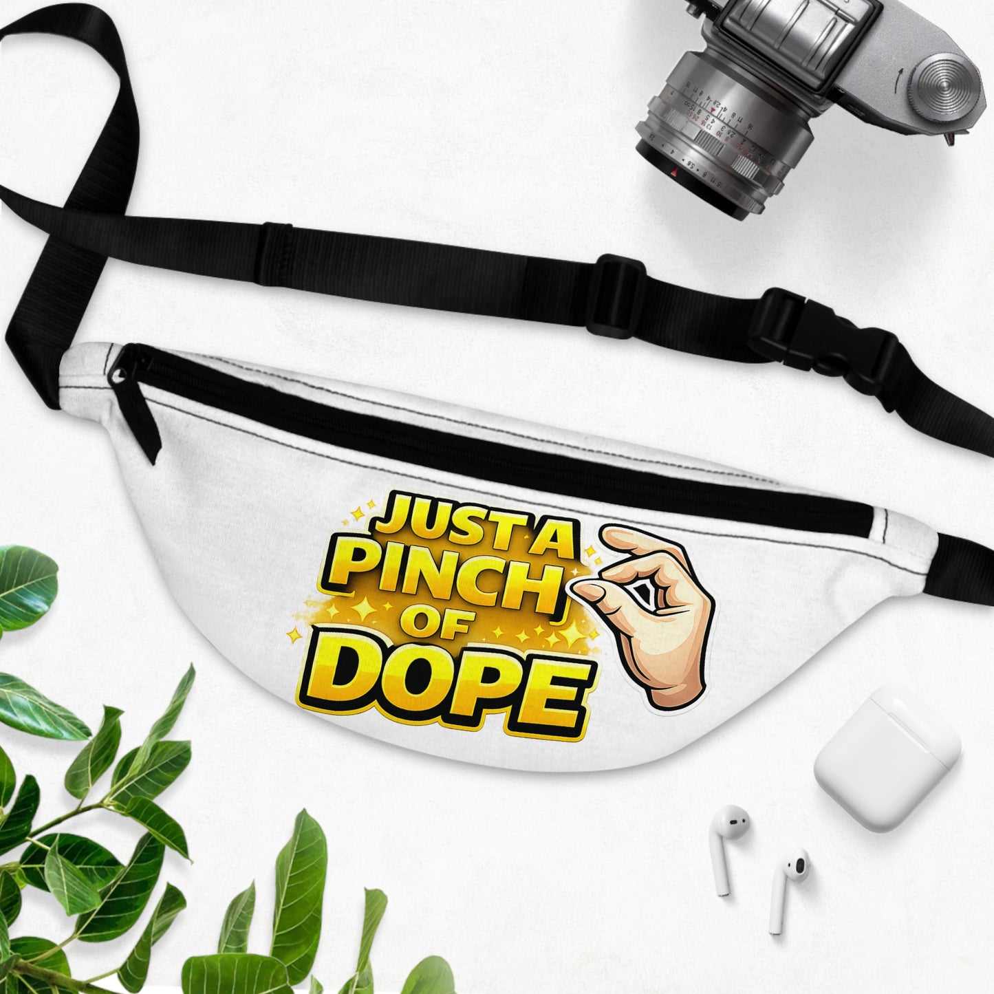 Fanny Pack- "Just a Pinch of Dope" Graphic Waist Bag