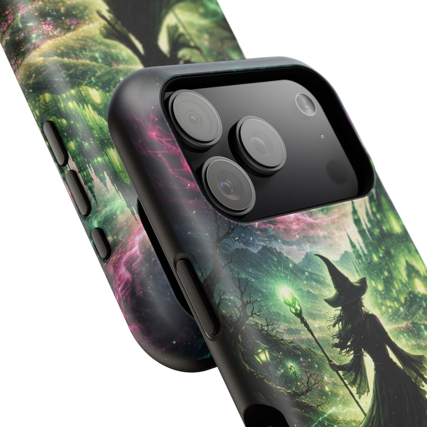 Witchy Moonlight Phone Case — Impact-Resistant Magical Witch Design