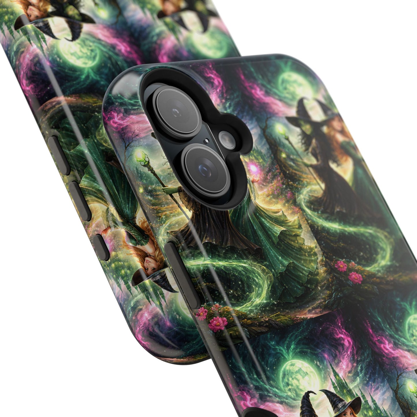 Witchy Moonlight Phone Case — Impact-Resistant Magical Witch Design