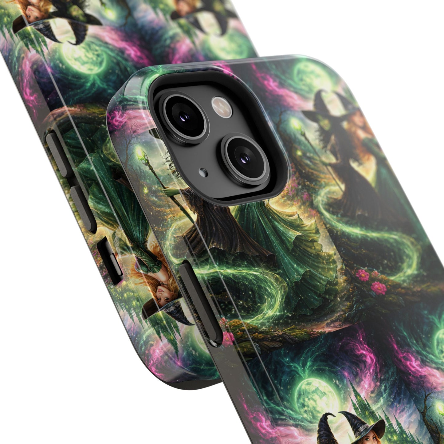 Witchy Moonlight Phone Case — Impact-Resistant Magical Witch Design