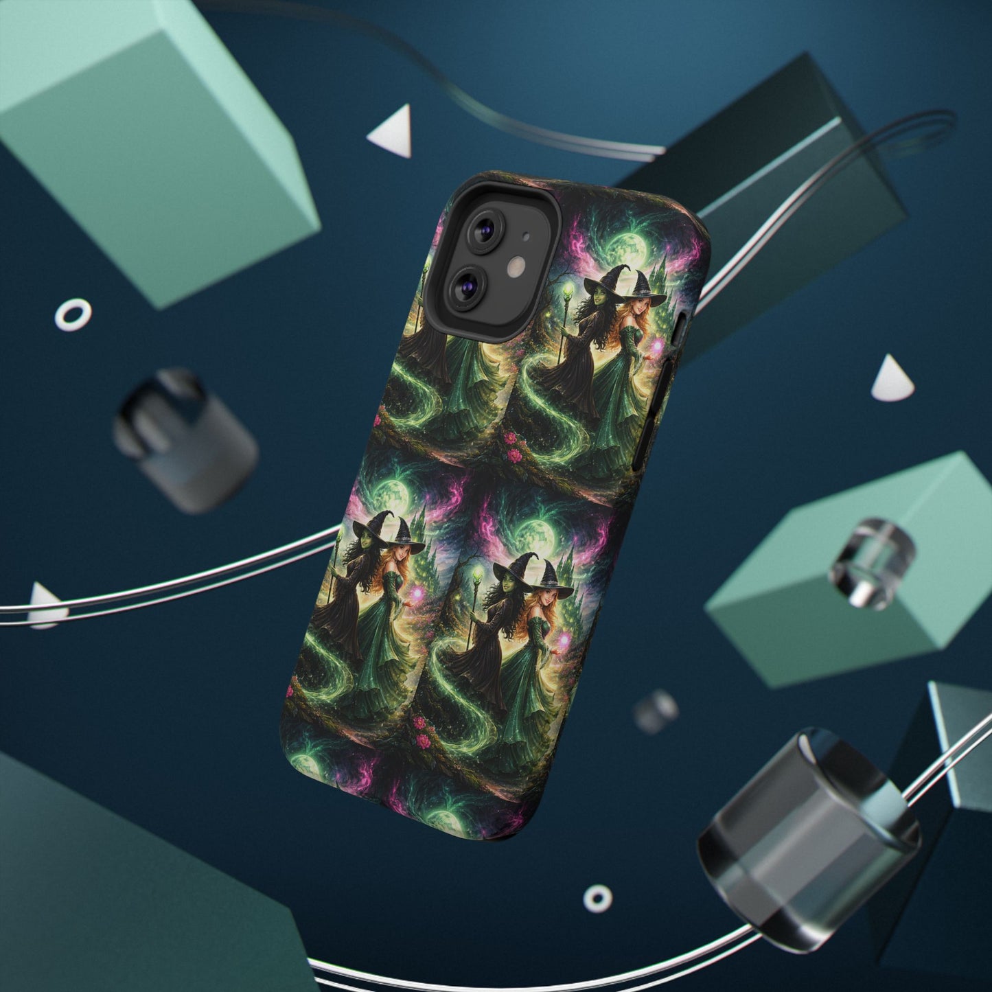 Witchy Moonlight Phone Case — Impact-Resistant Magical Witch Design