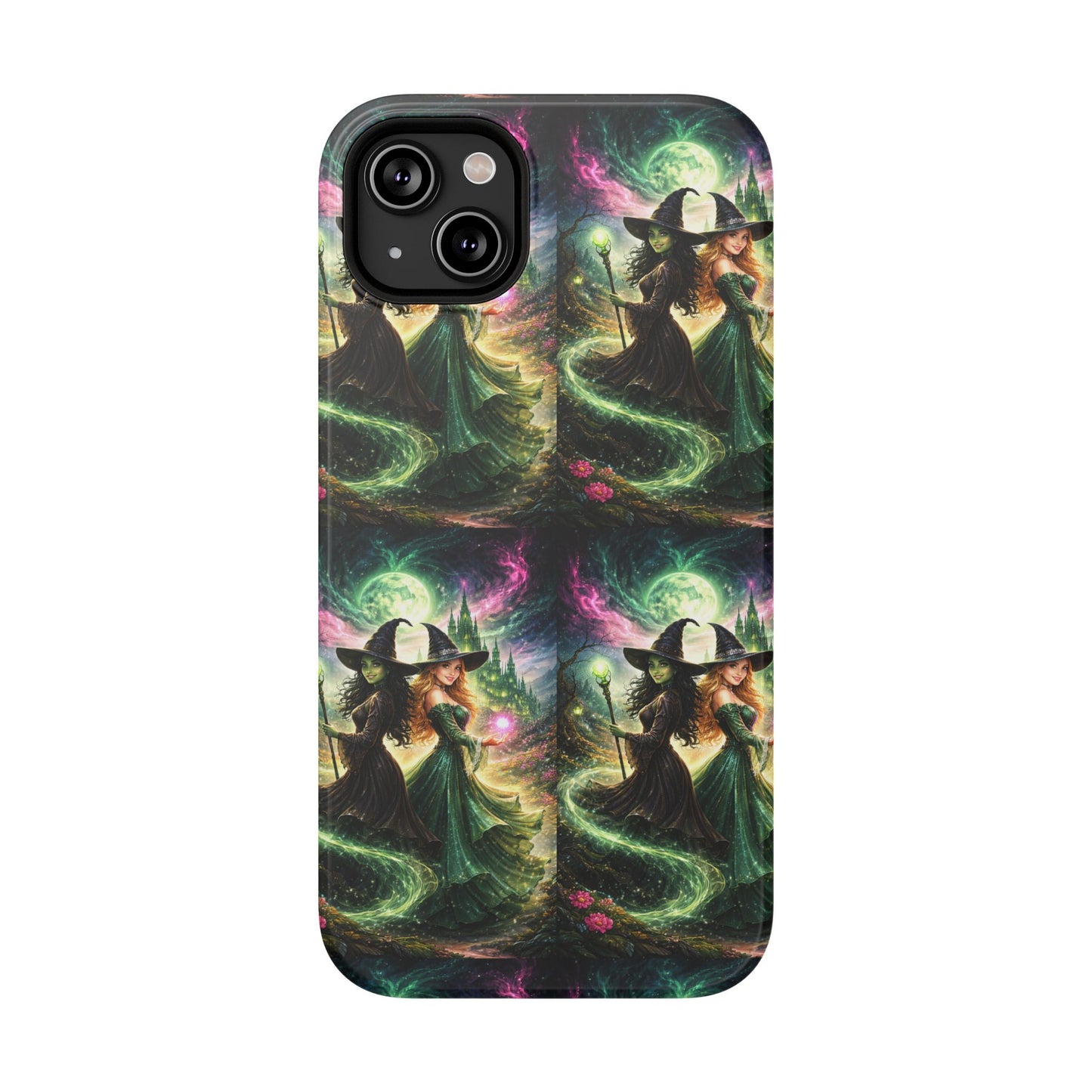 Witchy Moonlight Phone Case — Impact-Resistant Magical Witch Design