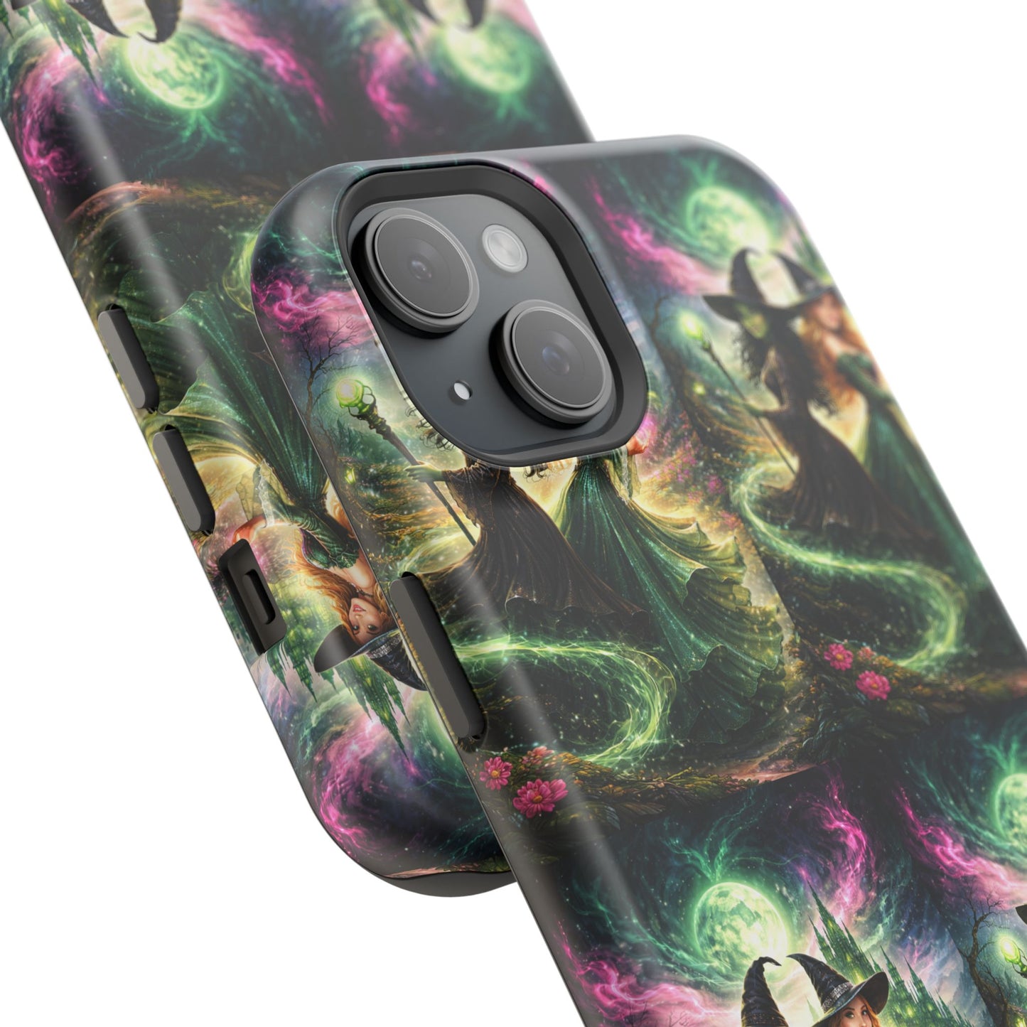 Witchy Moonlight Phone Case — Impact-Resistant Magical Witch Design