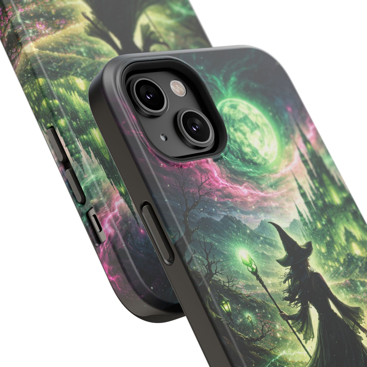 Witchy Moonlight Phone Case — Impact-Resistant Magical Witch Design