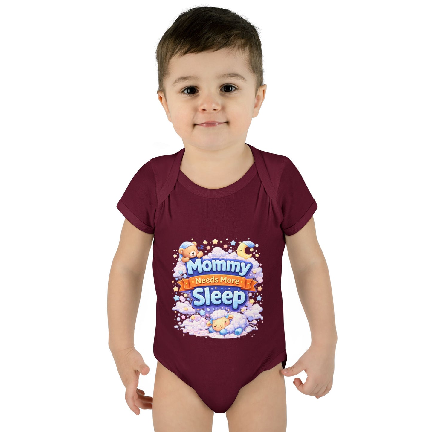 “Mommy needs more sleep”-Infant Bodysuit