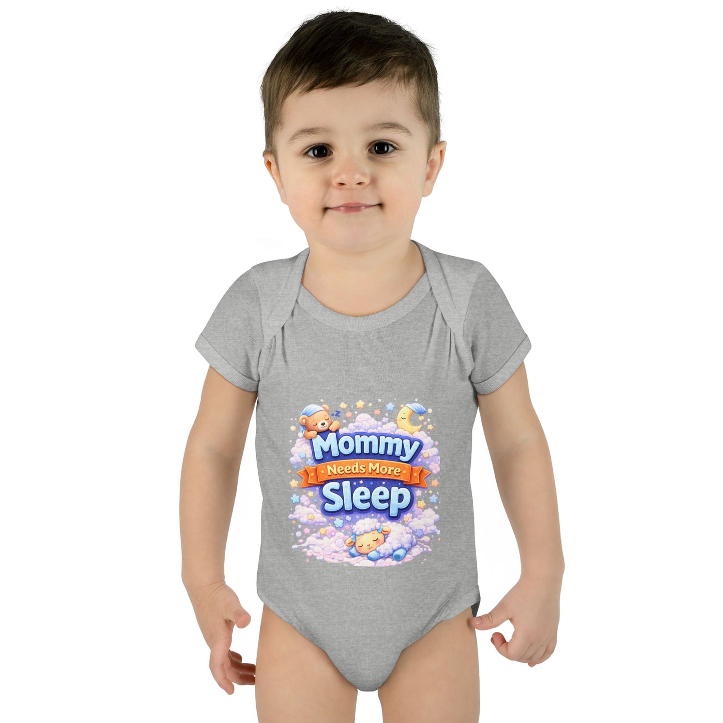 “Mommy needs more sleep”-Infant Bodysuit