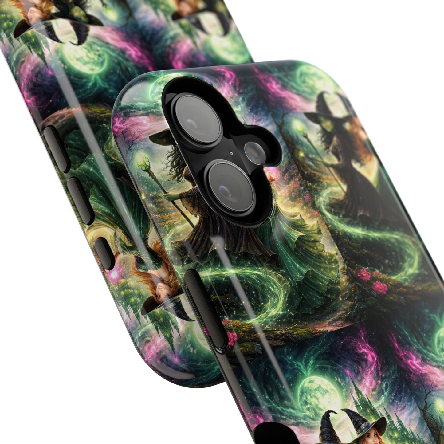 Witchy Moonlight Phone Case — Impact-Resistant Magical Witch Design