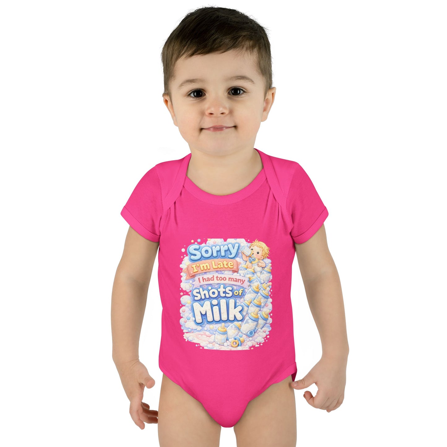 Sorry I’m late -Infant Bodysuit