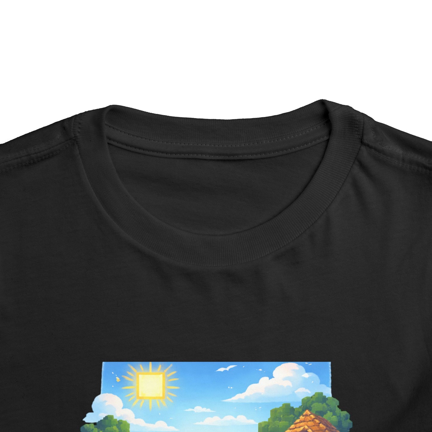 Toddler Short Sleeve Tee- “Minecraft themed”