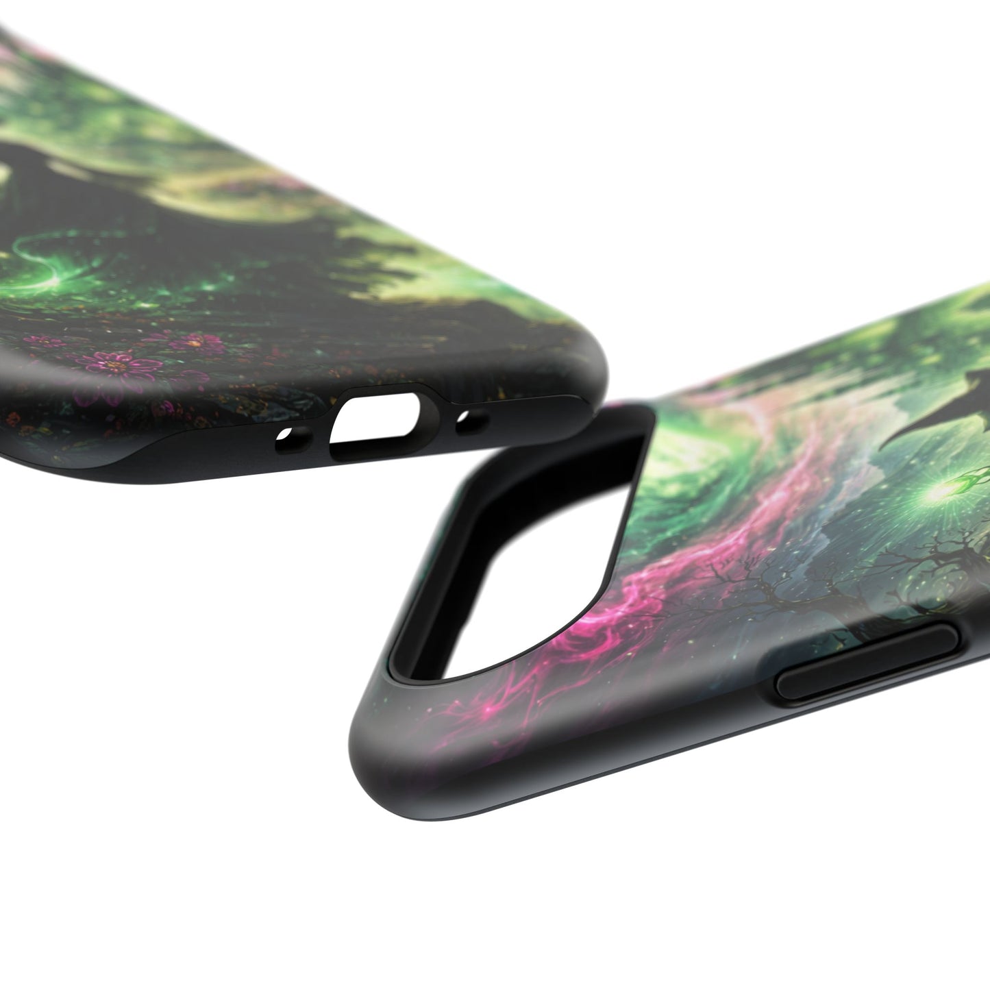 Witchy Moonlight Phone Case — Impact-Resistant Magical Witch Design