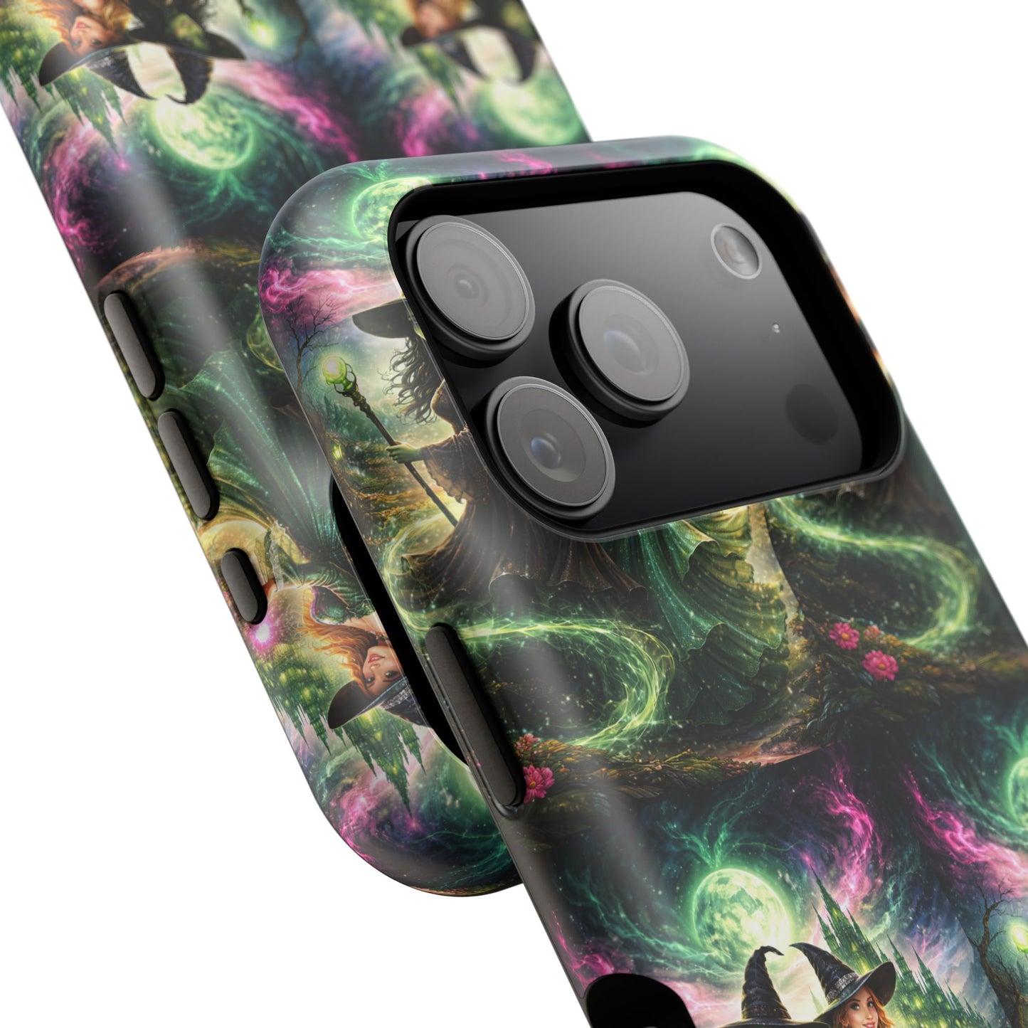 Witchy Moonlight Phone Case — Impact-Resistant Magical Witch Design