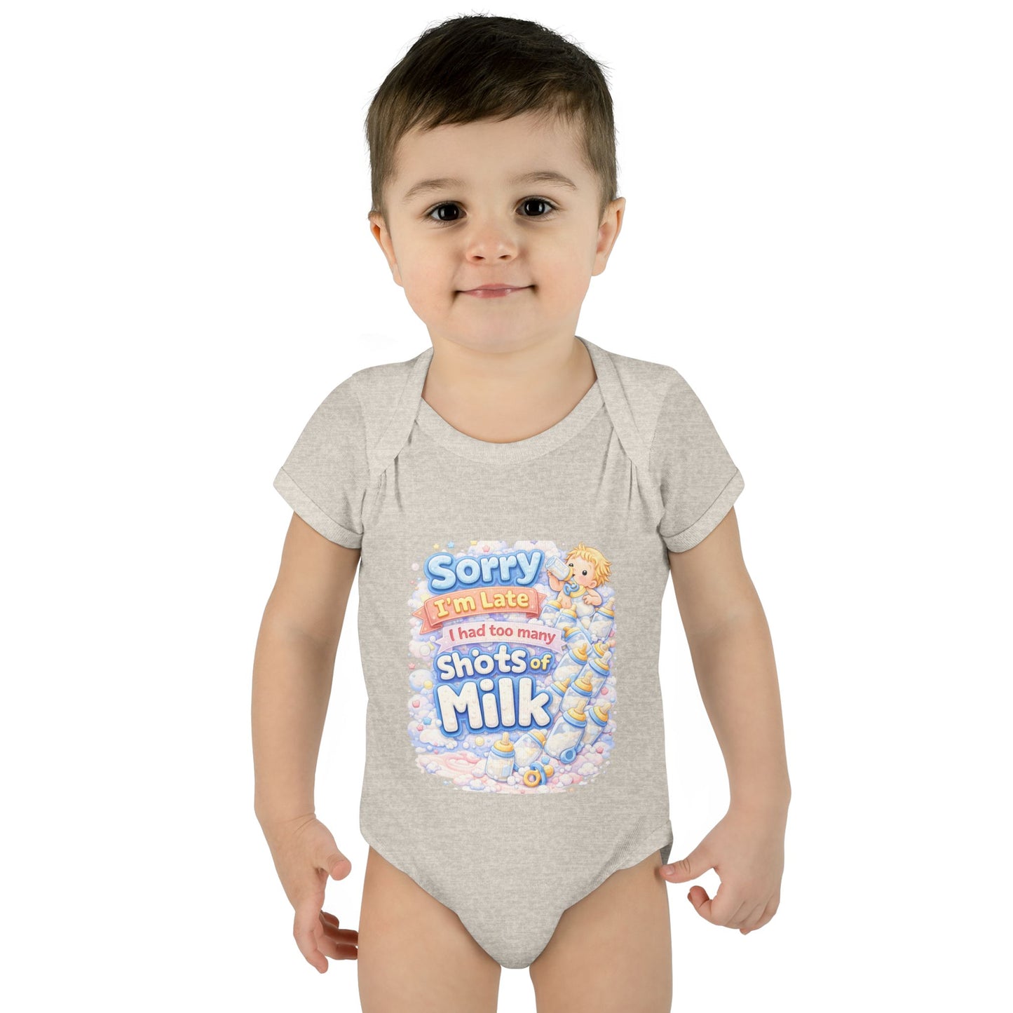 Sorry I’m late -Infant Bodysuit