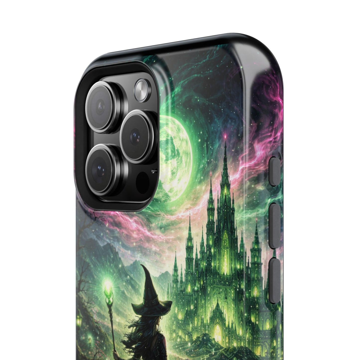Witchy Moonlight Phone Case — Impact-Resistant Magical Witch Design