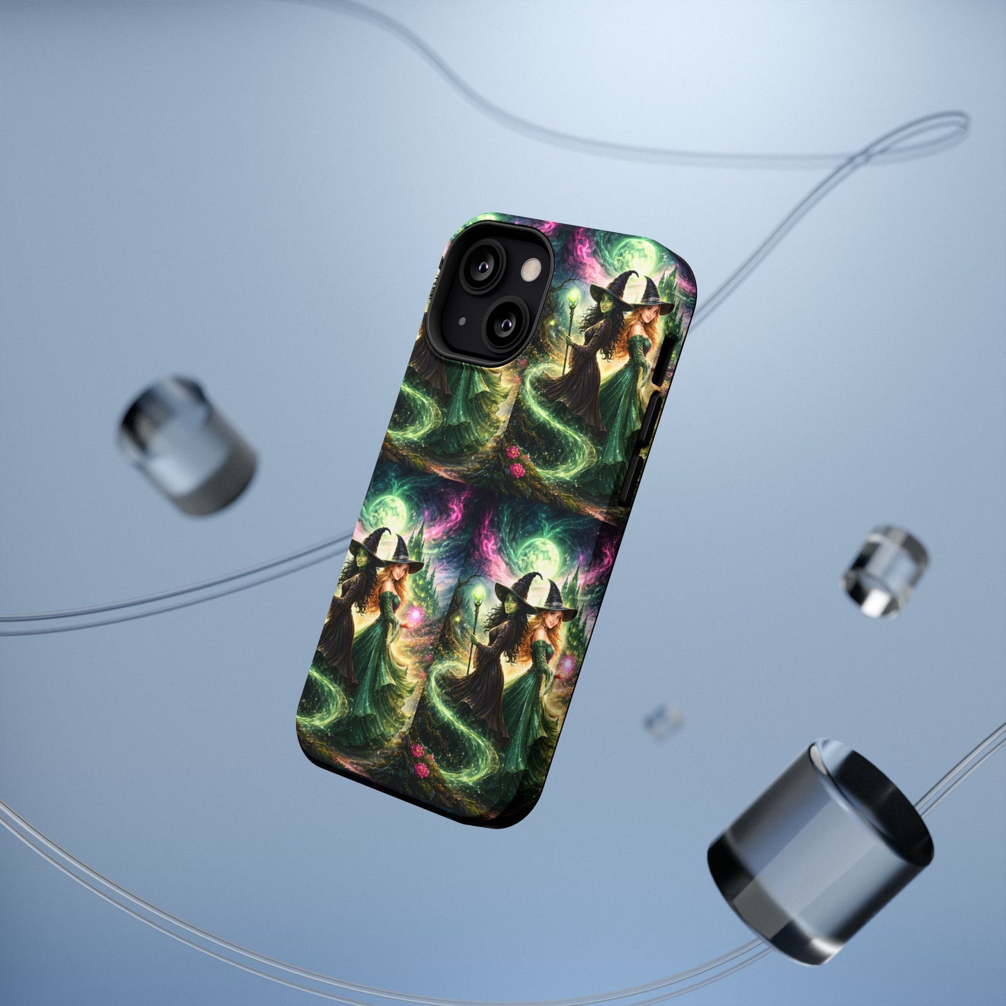Witchy Moonlight Phone Case — Impact-Resistant Magical Witch Design