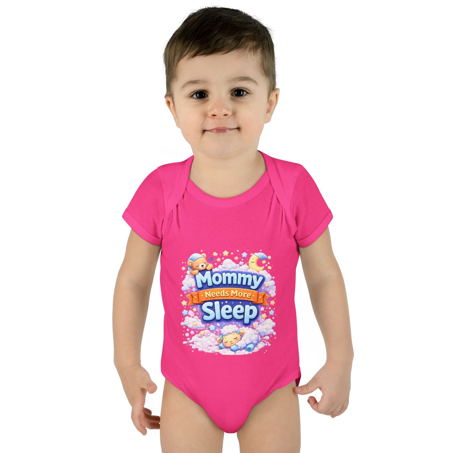 “Mommy needs more sleep”-Infant Bodysuit