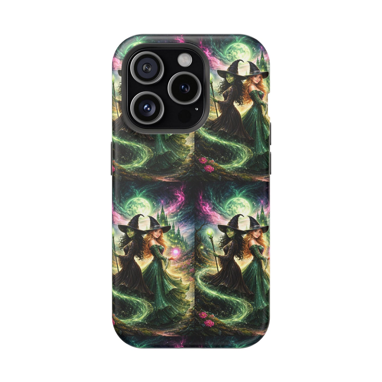 Witchy Moonlight Phone Case — Impact-Resistant Magical Witch Design