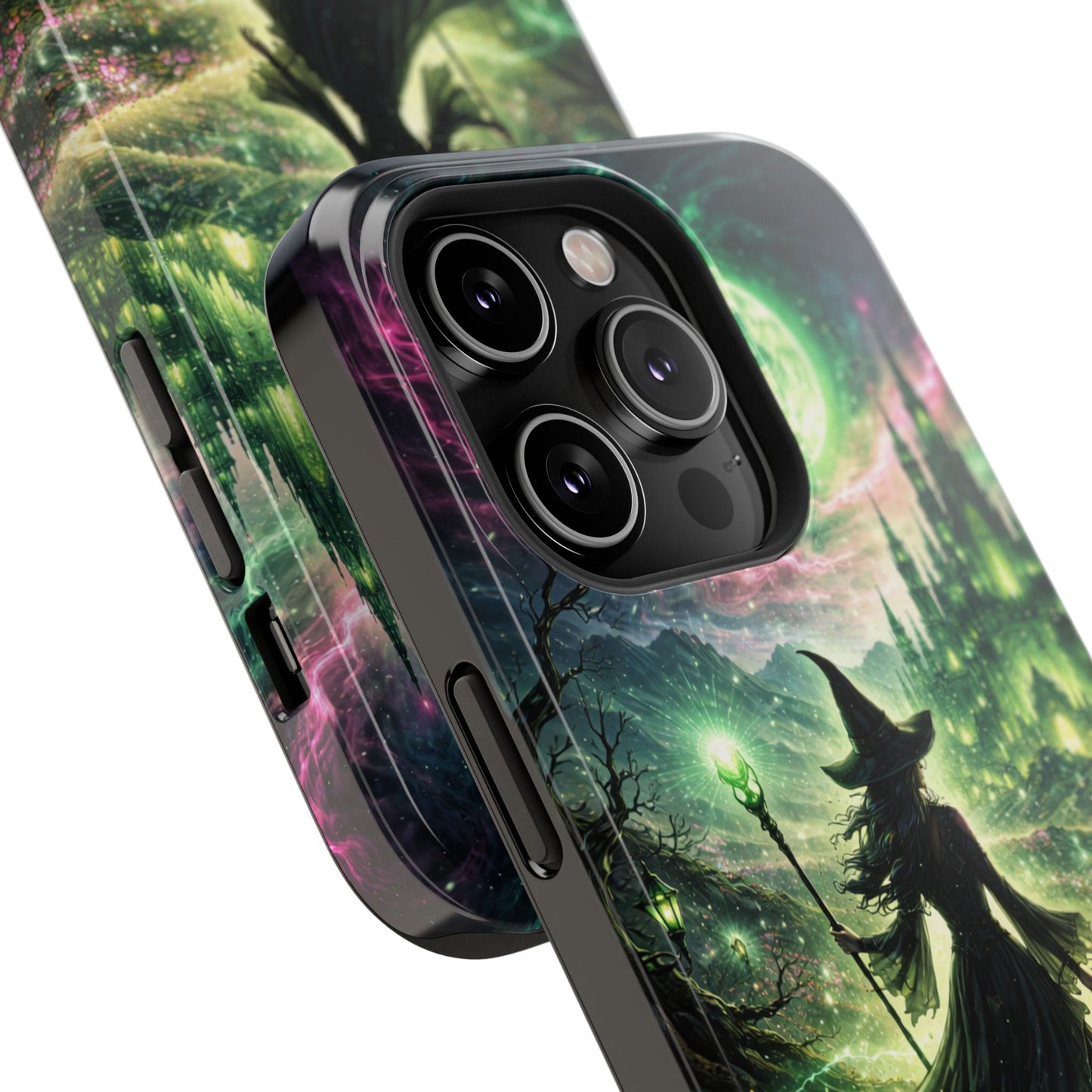 Witchy Moonlight Phone Case — Impact-Resistant Magical Witch Design