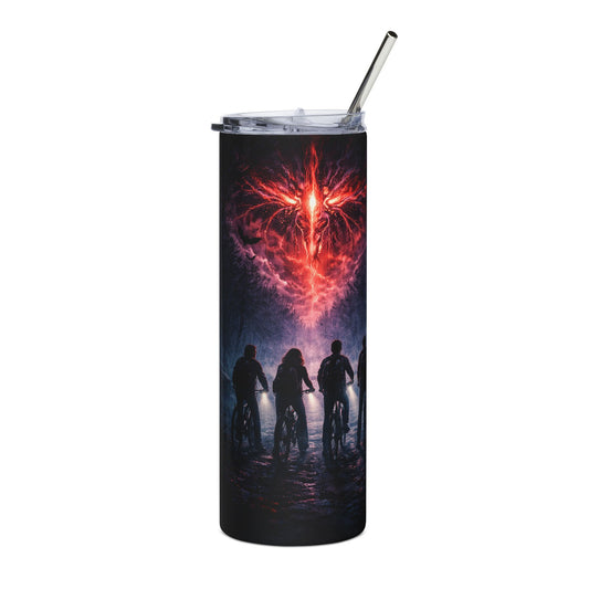 🖤 Stranger Things Inspired 20oz Stainless Steel Tumbler