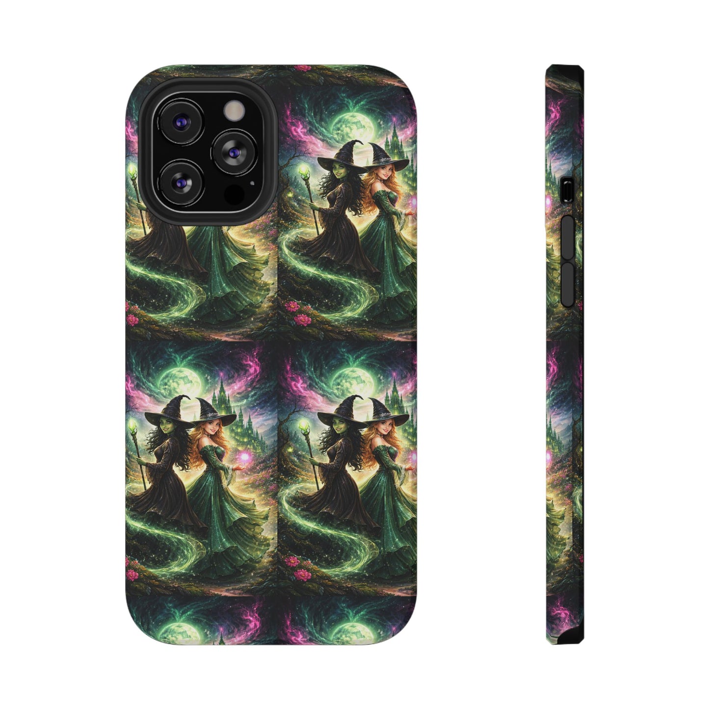 Witchy Moonlight Phone Case — Impact-Resistant Magical Witch Design