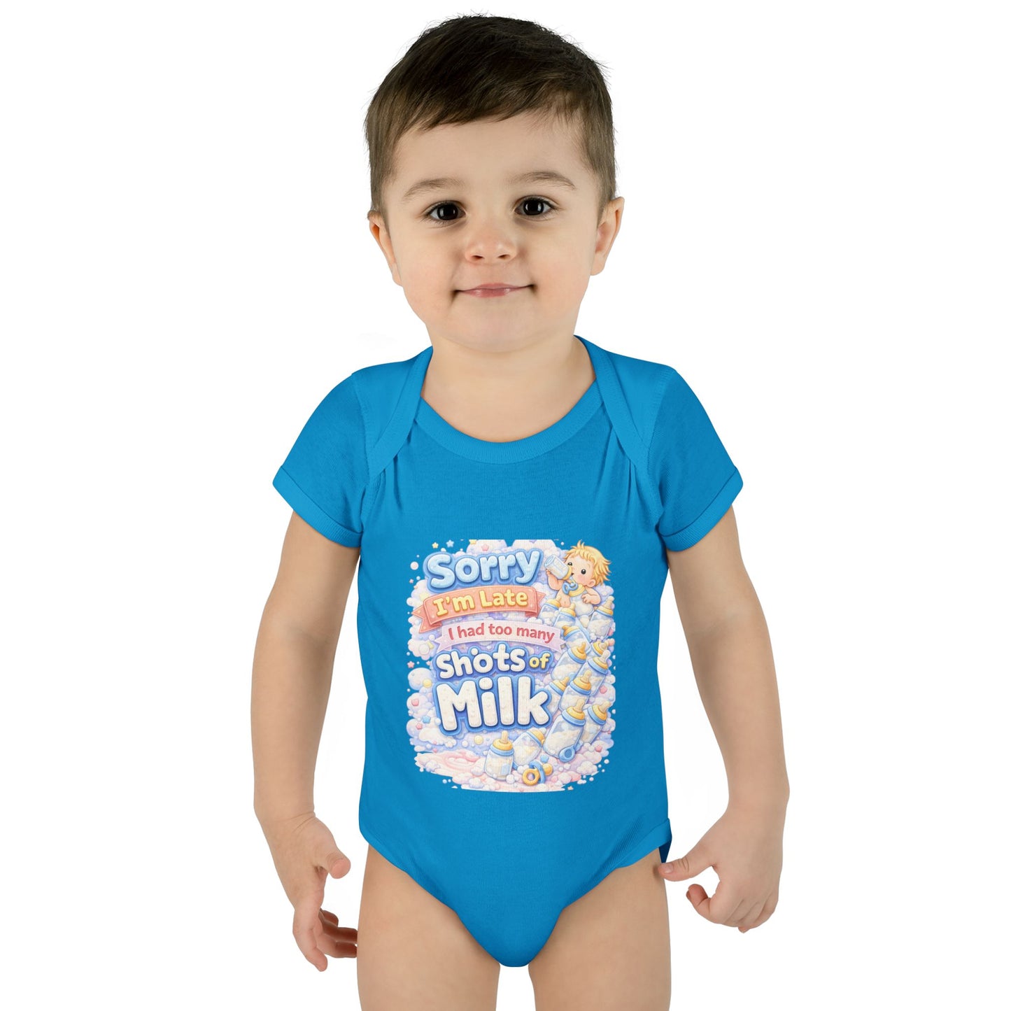 Sorry I’m late -Infant Bodysuit