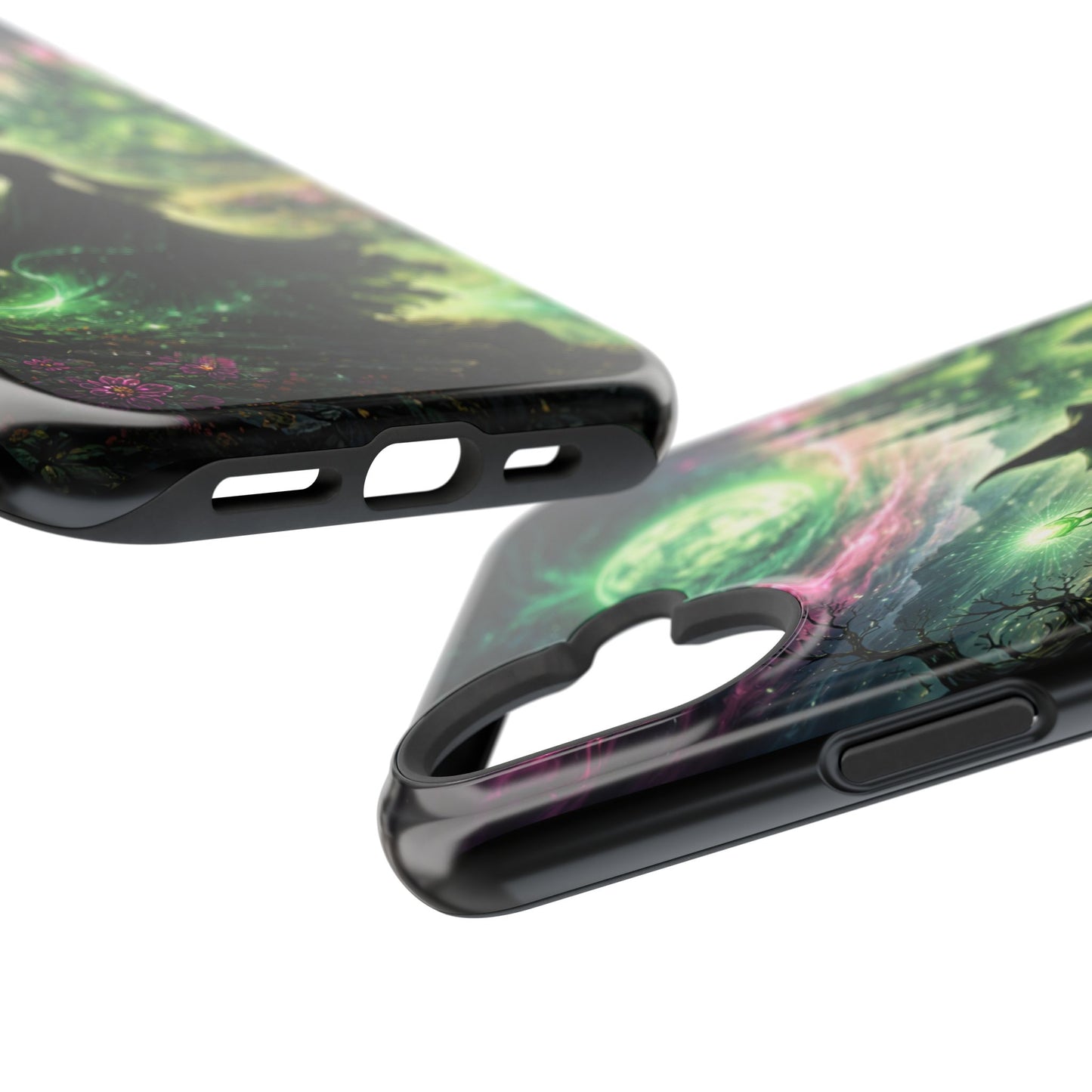 Witchy Moonlight Phone Case — Impact-Resistant Magical Witch Design