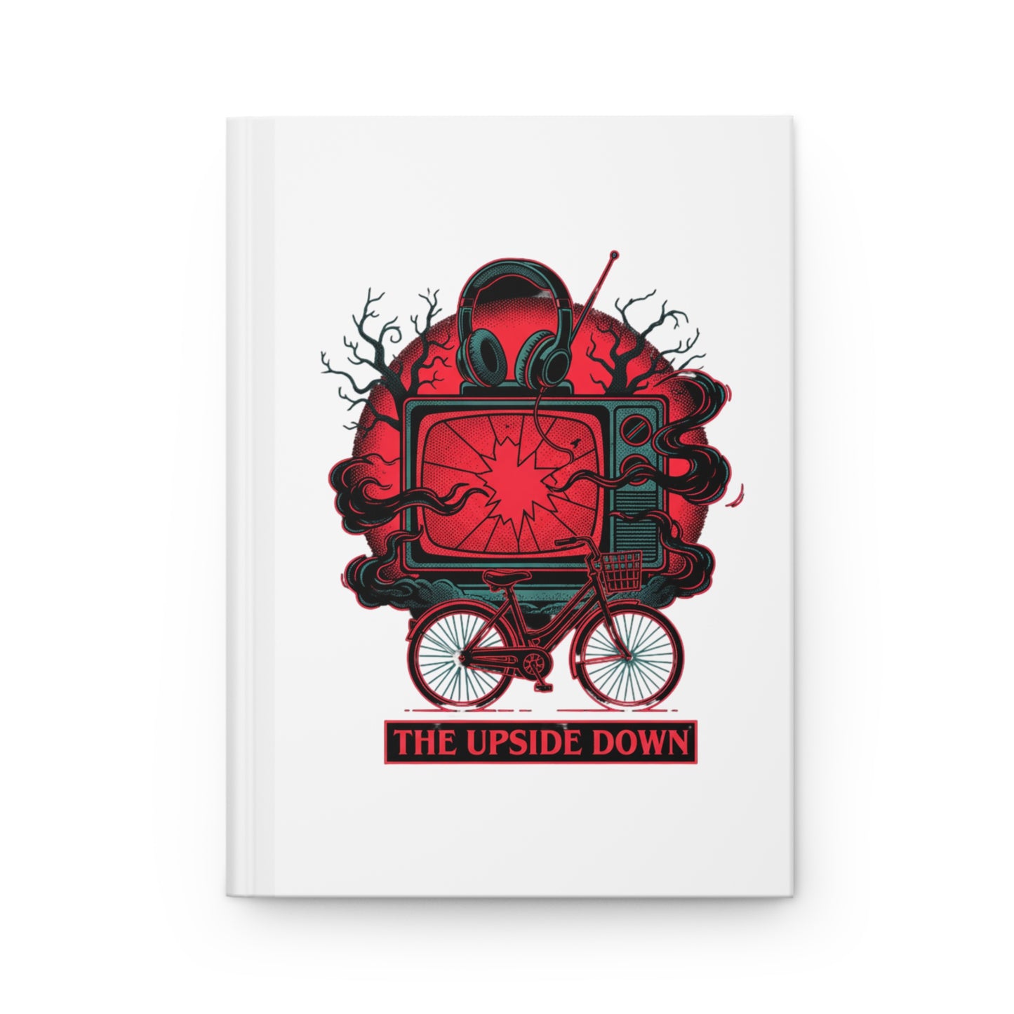 Copy of Copy of Stranger Things Hardcover Journal — Retro Sci‑Fi Poster Notebook