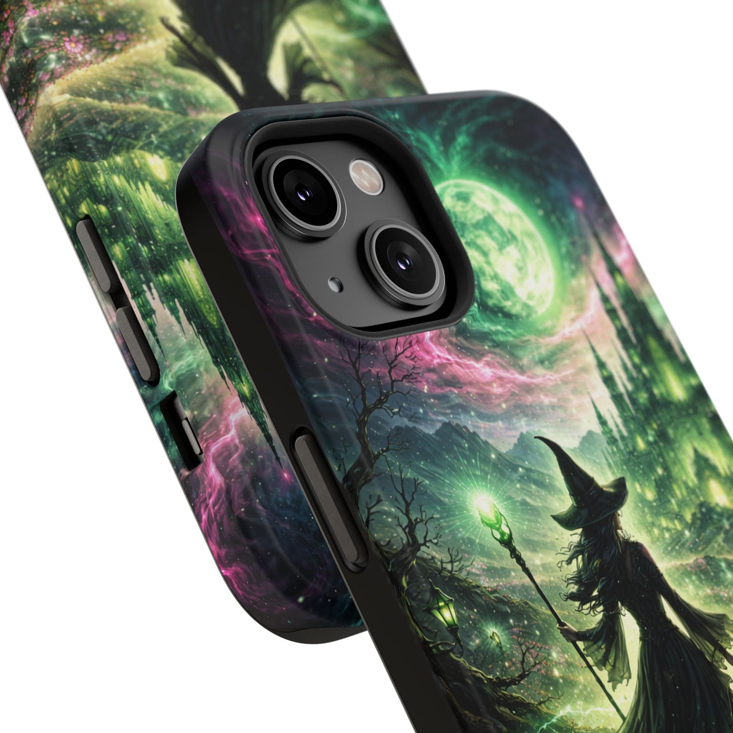 Witchy Moonlight Phone Case — Impact-Resistant Magical Witch Design