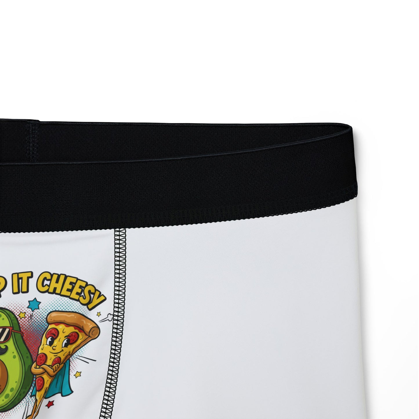 Boxers — Keep It Cheesy Avocado & Pizza Novelty Boxer Shorts