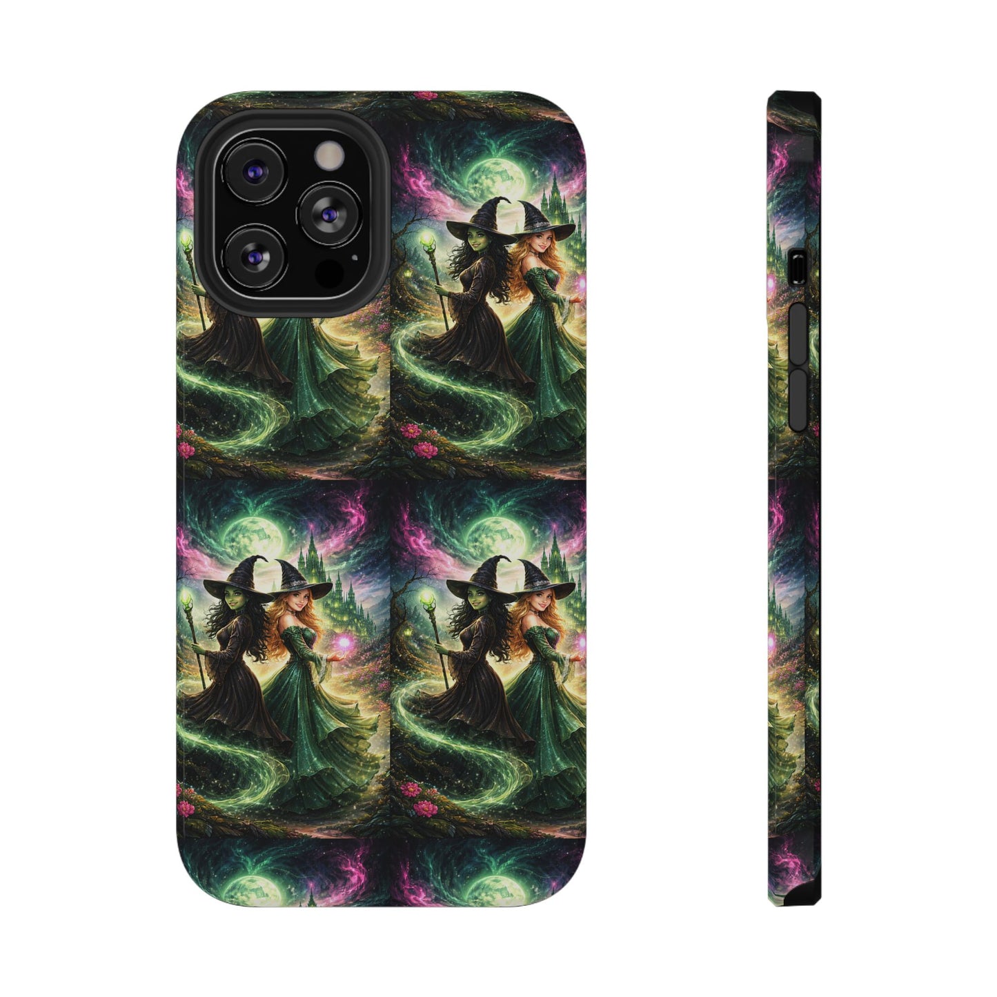 Witchy Moonlight Phone Case — Impact-Resistant Magical Witch Design