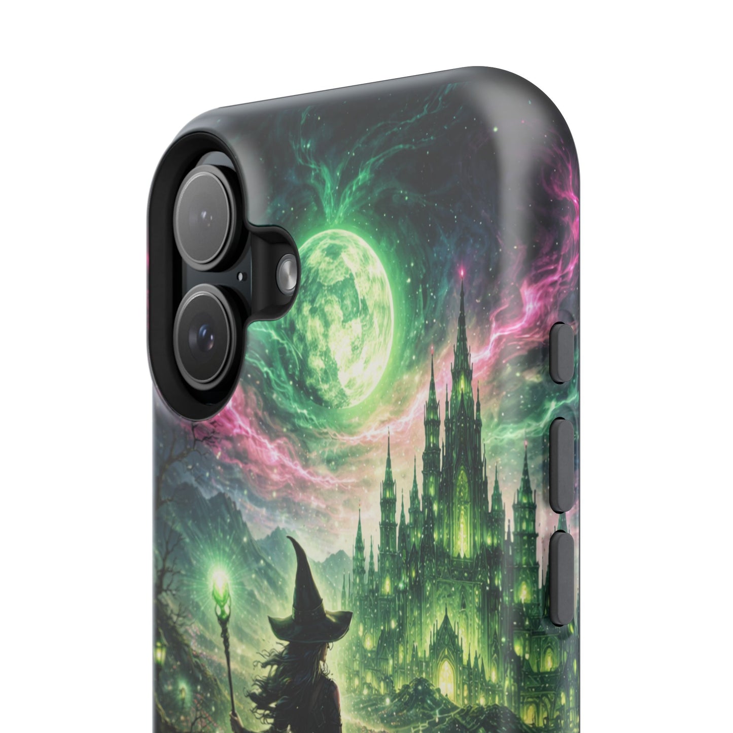 Witchy Moonlight Phone Case — Impact-Resistant Magical Witch Design