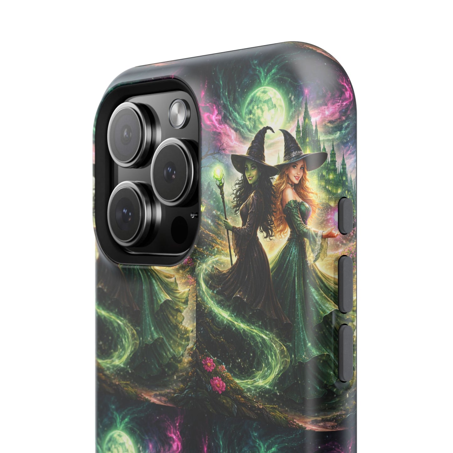 Witchy Moonlight Phone Case — Impact-Resistant Magical Witch Design