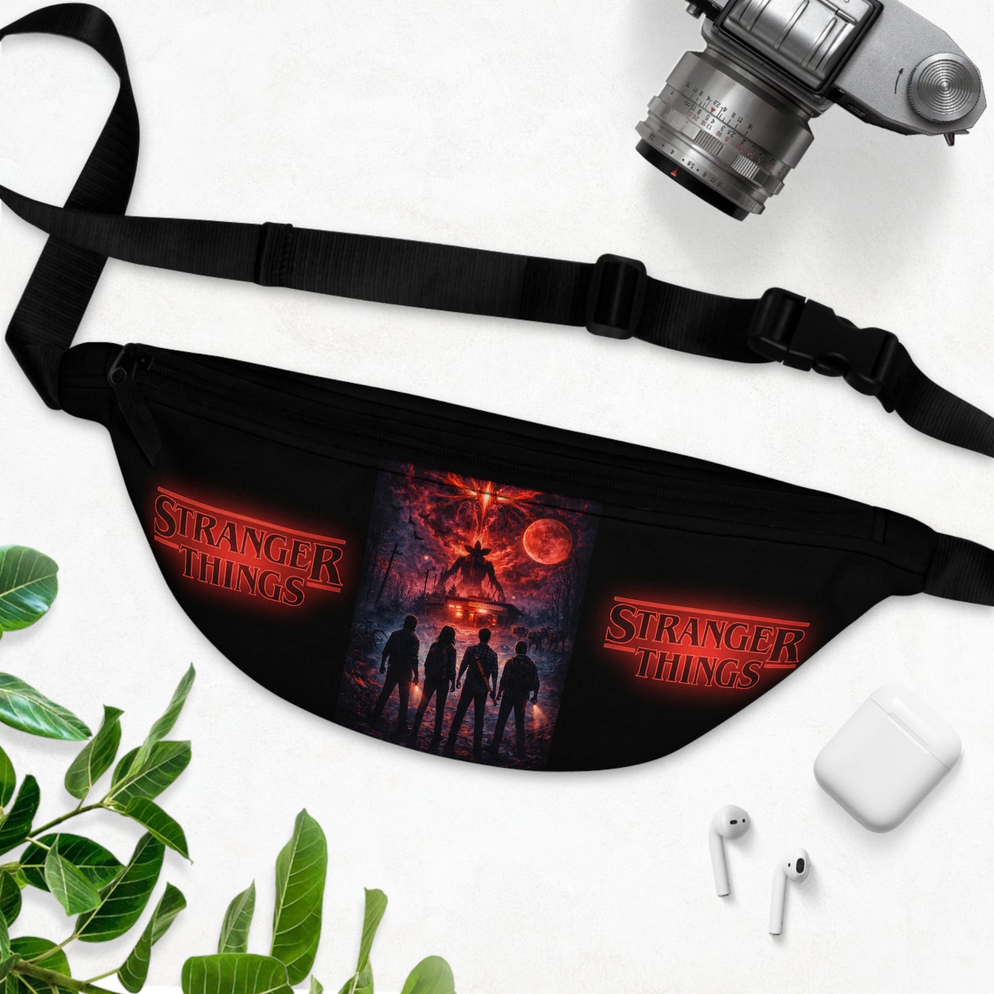 Fanny Pack — "Stranger Things Themed" Graphic Waist Bag