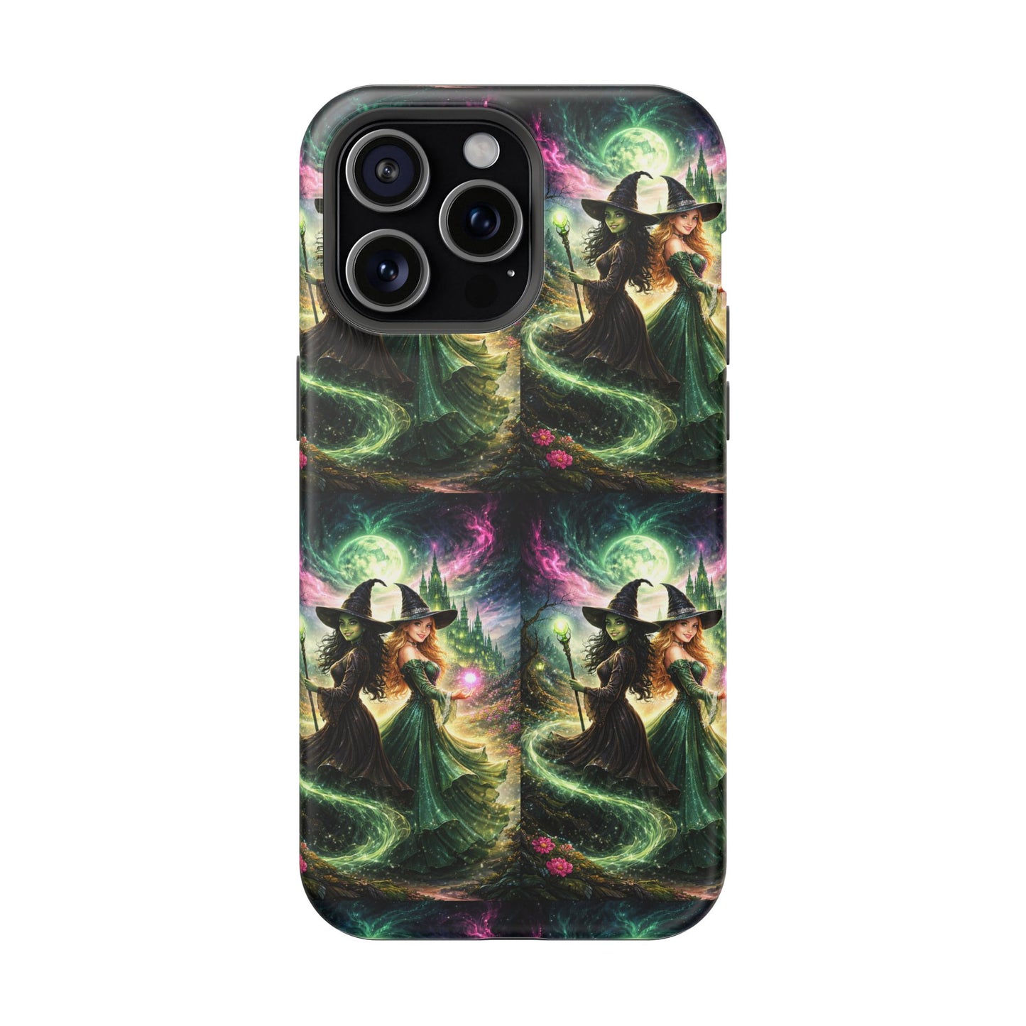 Witchy Moonlight Phone Case — Impact-Resistant Magical Witch Design