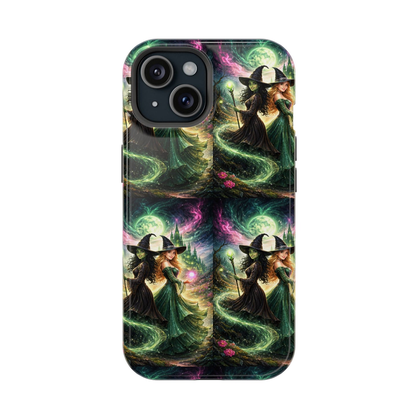 Witchy Moonlight Phone Case — Impact-Resistant Magical Witch Design