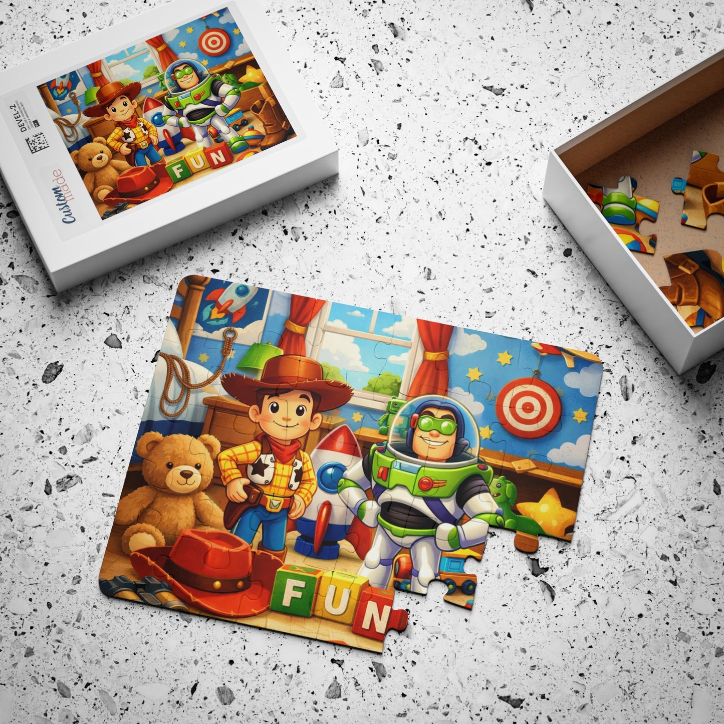 "Toys Story" Kids 30-Piece Jigsaw  Puzzle for Toddlers & Preschoolers