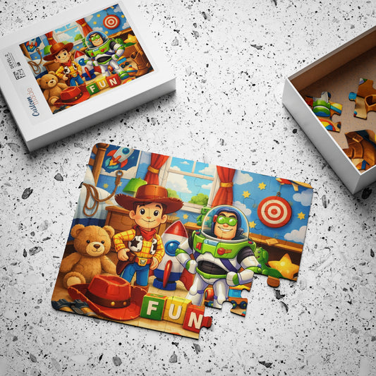 "Toys Story" Kids 30-Piece Jigsaw  Puzzle for Toddlers & Preschoolers