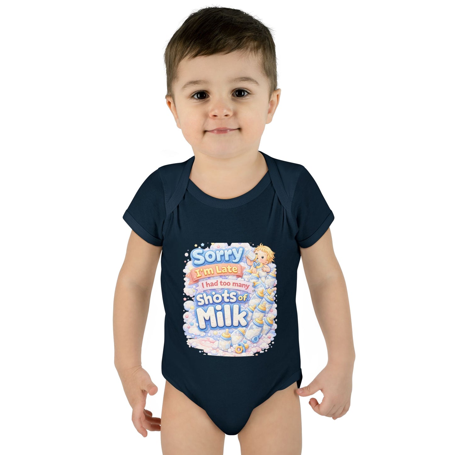 Sorry I’m late -Infant Bodysuit